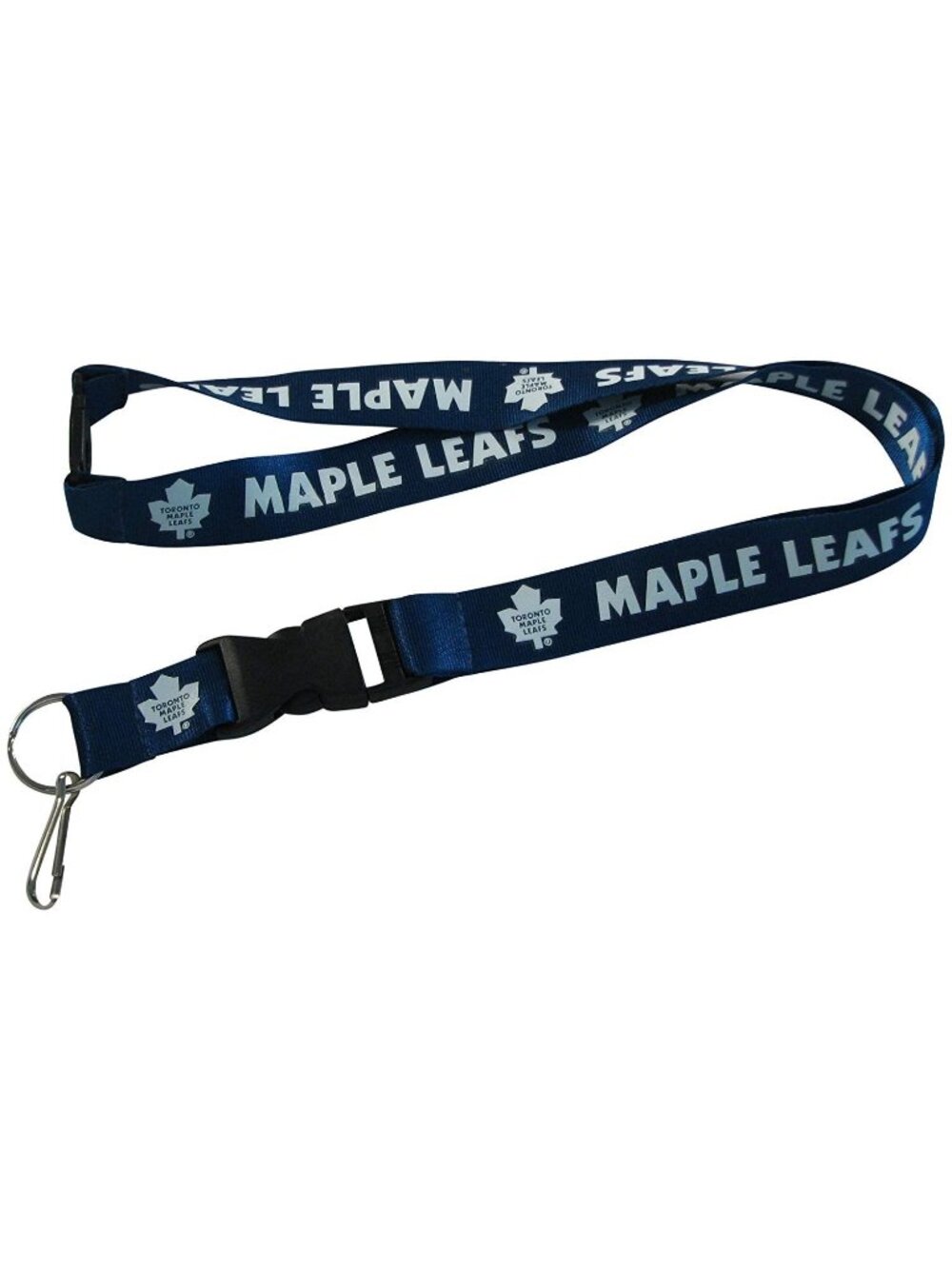 Toronto Maple Leats Lanyard Keychain 2 Sided With Clip NHL Licensed